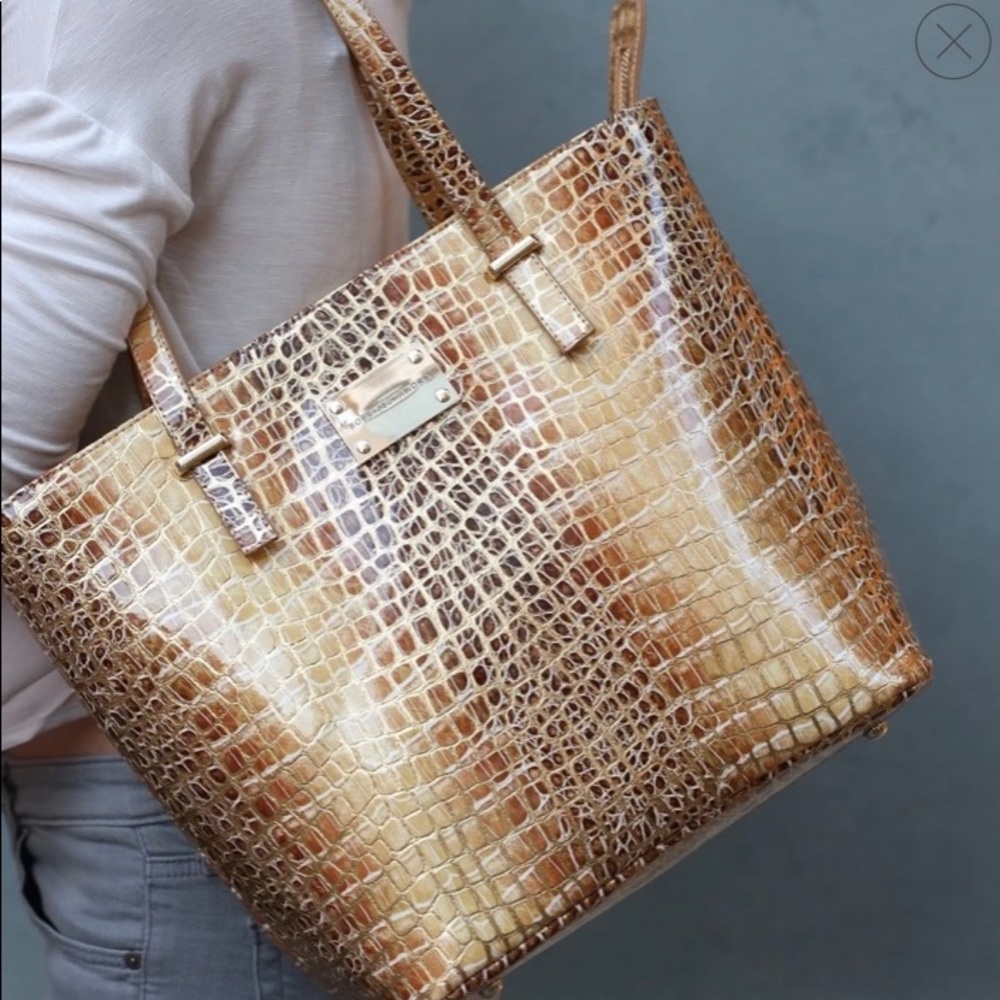 Highland Park Honey & Gold Tote